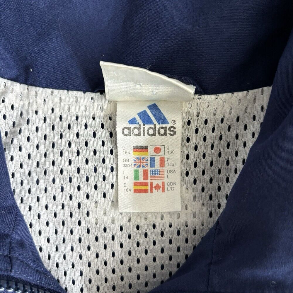 VTG adidas Jacket Full Zip lightweight Jacket Outdoors Gorpcore retro - Picture 4 of 9